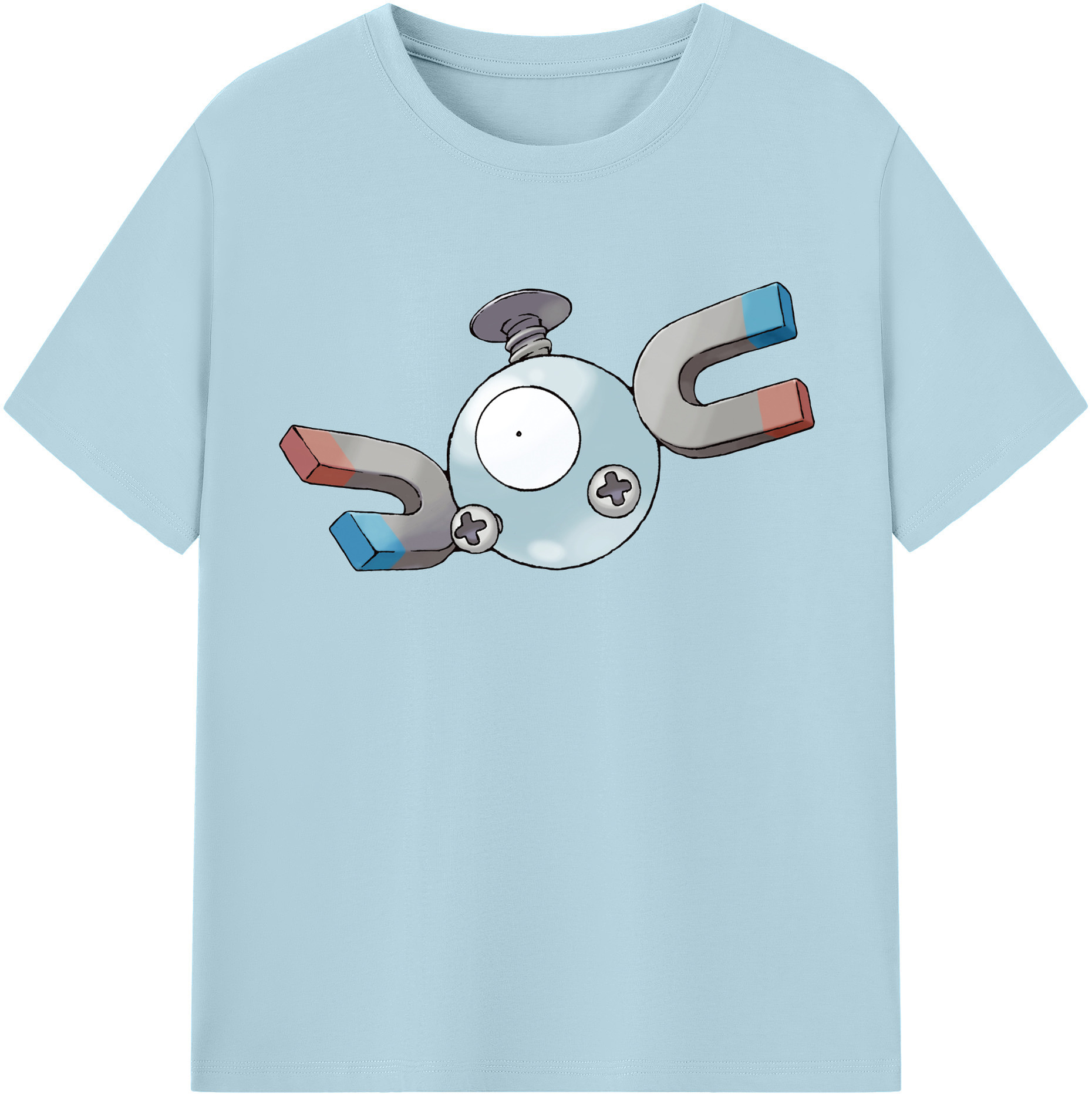 （画像用） ポケットモンスター Pokémon 綿100％半袖Tシャツ（フロントプリント）